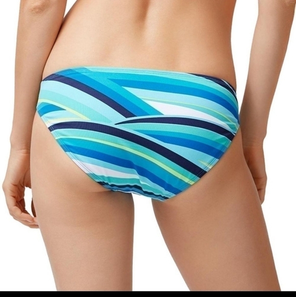 Tommy Bahama Winding Wave Side Twist Bikini Bottom in Ming Jade NWT M - Picture 2 of 5